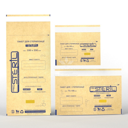Набор коричневых крафт-пакетов 60*100 мм ProSteril (100 шт)