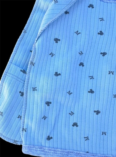 Комплект 3в1: льоля, повзунки, шапочка "М", мустанг (трикотаж рубчик) ТМ “UA” (56 см)