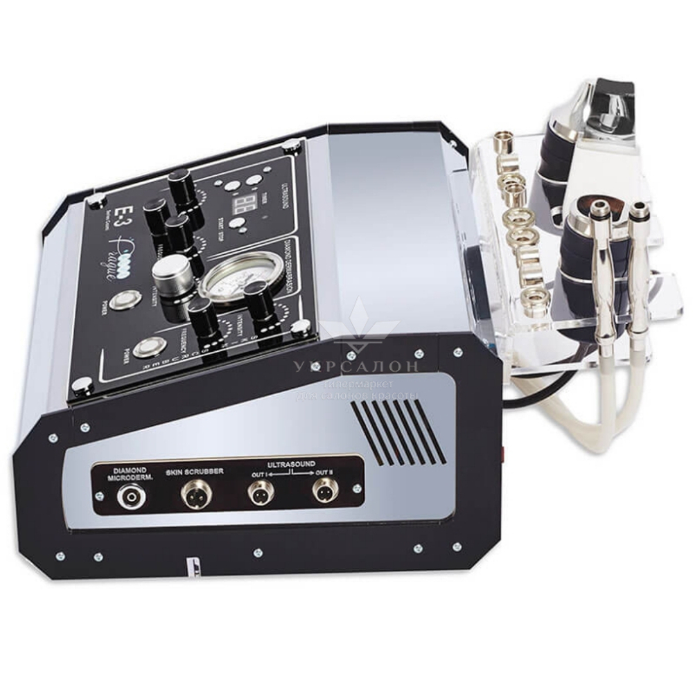 Аппарат многофункциональный E-3 3 в 1 (Уз терапия, алмазная дермабразия, уз-скрабер)