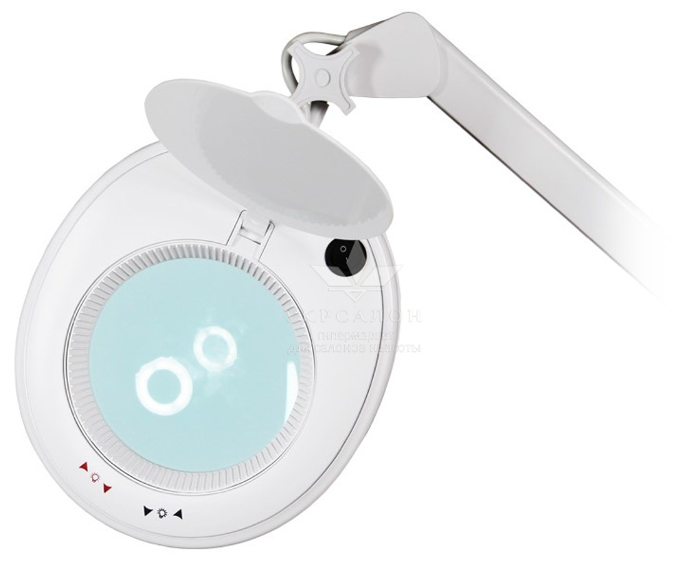 Лампа-лупа  6023 LED на 3(5) с регулировкой яркости белый холодный и теплый свет