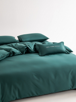 Комплект постельного белья Однотонный Сатин Элитный OCE009
