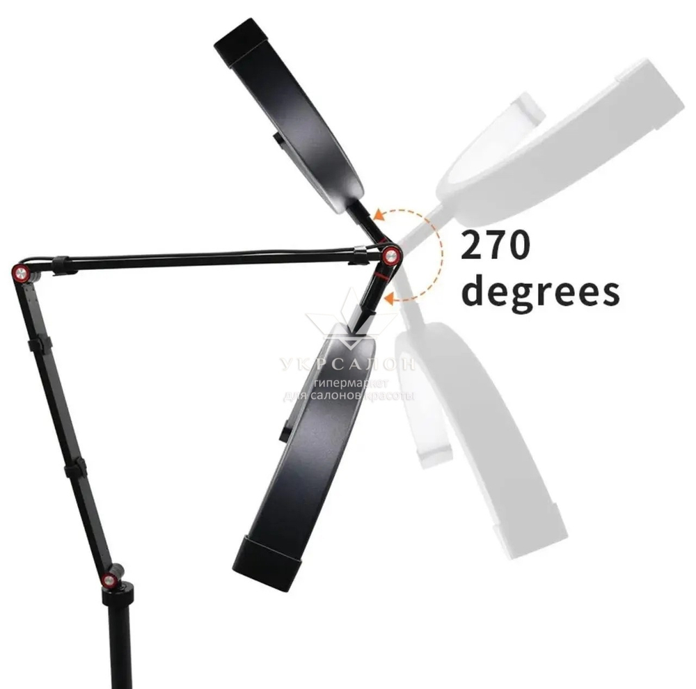 Бестеневая Led лампа для бьюти мастера универсальная HD-M40X 36W квадрат