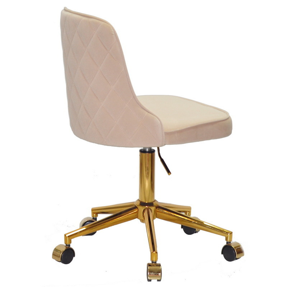 Стул мастера Adamo velor Gold New