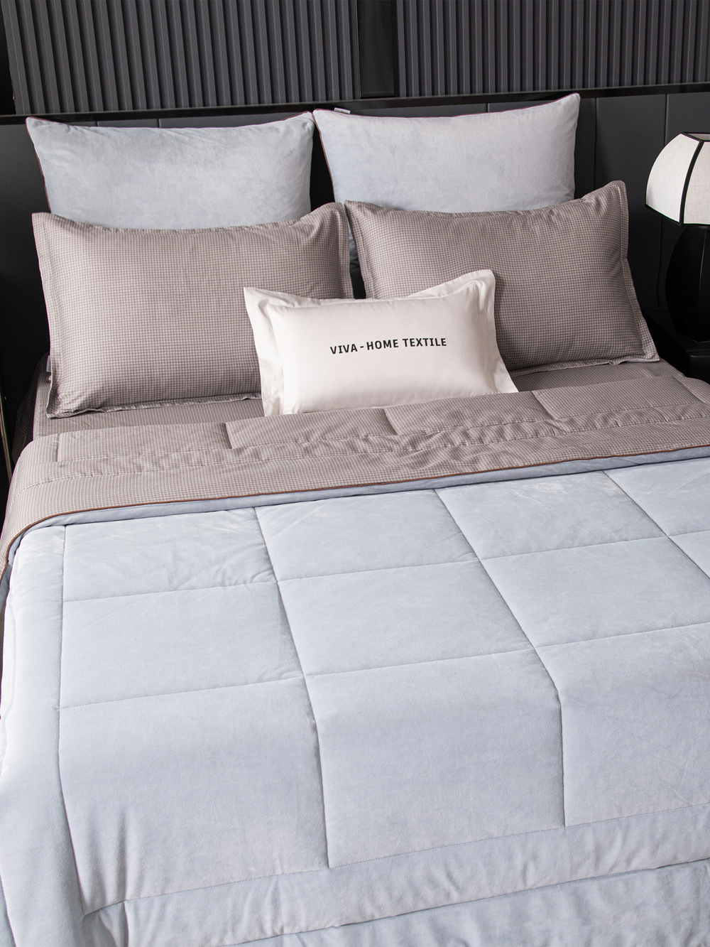 Комплект постельного белья Сатин Velouria Luxe с Одеялом VL008