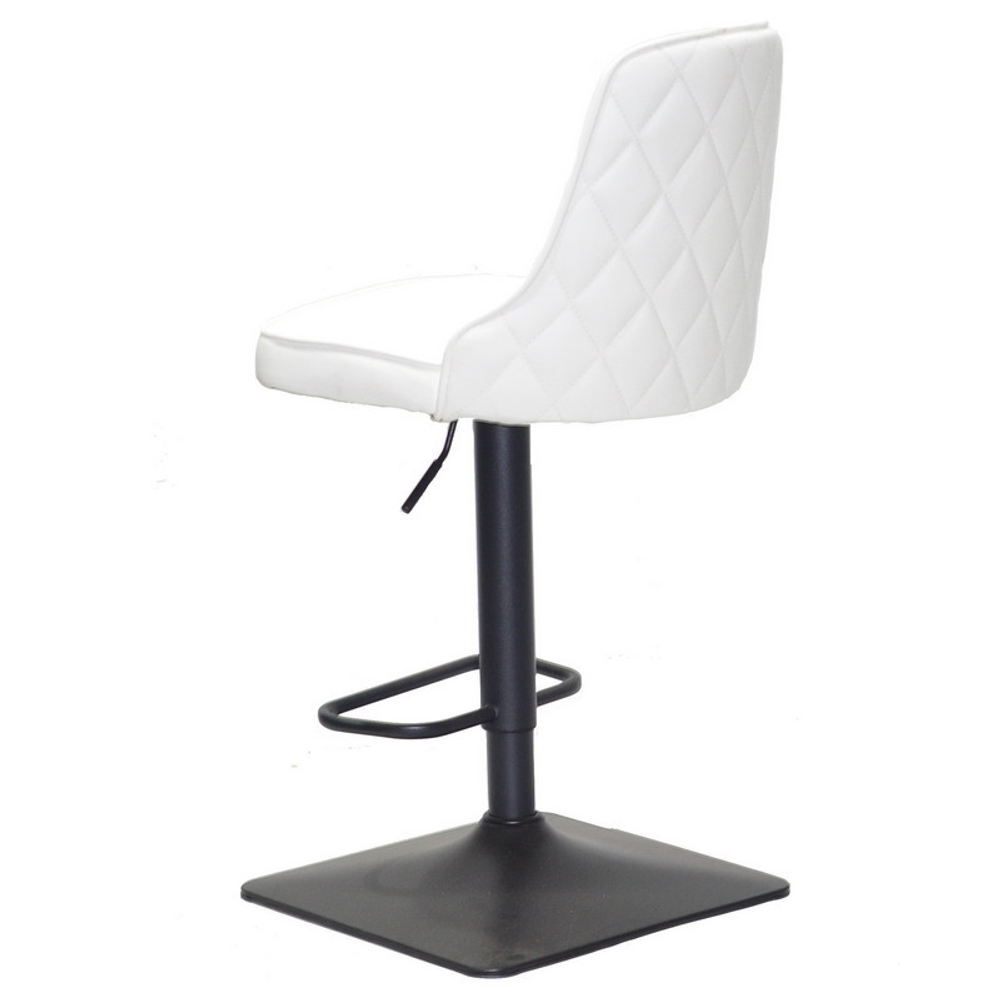 Стульчик для визажа Adamo black quadro