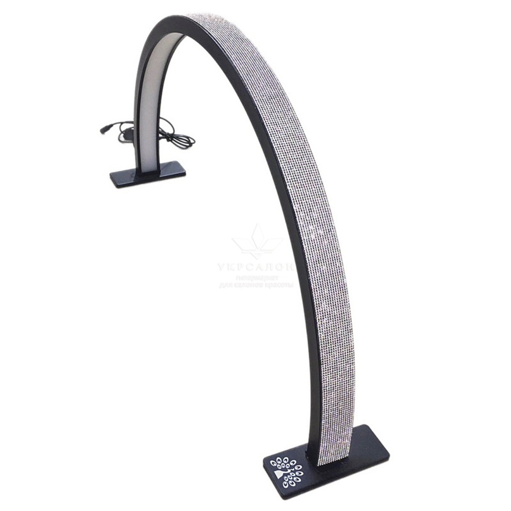 Настольная бестеневая лампа Arka, 30 Вт, черная