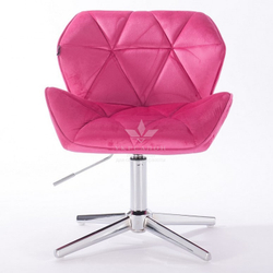 Стільчик клієнта Paris velor cross