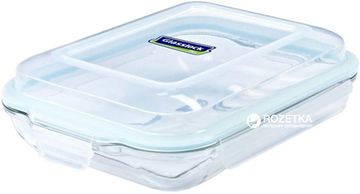 Харчовий контейнер прямокутний Glasslock 900 мл (MPRB-090)