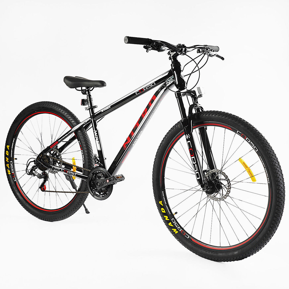 Велосипед горный CORSO "NITRO" 29 дюймов, оборудование SunRun, рама 17"