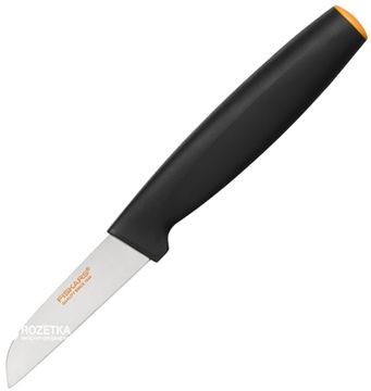 Кухонний ніж Fiskars Functional Form для овочів 7 см Black (1014227)
