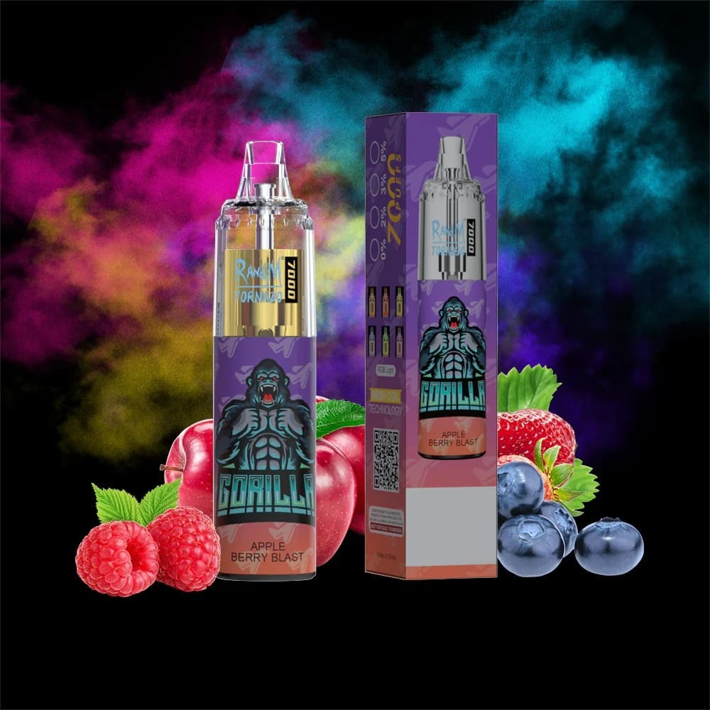 RandM Tornado 7000 Blueberry Raspberry 5% nic
