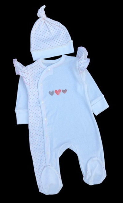 Чоловічок із шапочкою "Принт", інтерлок ТМ "Happy ТОТ" (56 см)