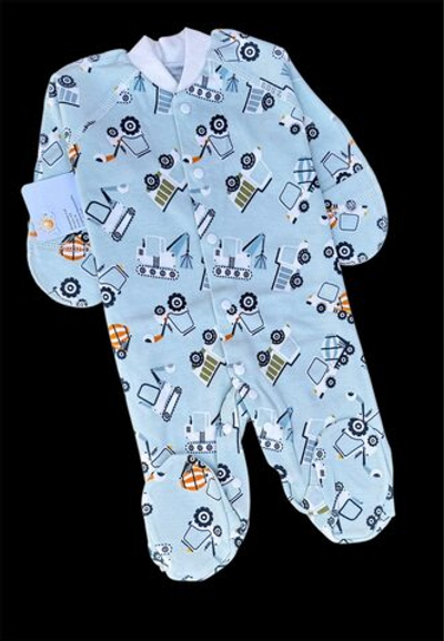 Чоловічок "Принт", інтерлок ТМ "Happy ТoТ" (56 см)