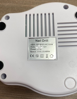 Фрезер на акумуляторі для манікюру та педикюру ZS-601 Pro (оригінал)