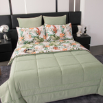 Комплект постельного белья Сатин Velouria Luxe с Одеялом VL017