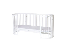 Детская кроватка-трансформер Ingvart Smart Bed 9 в 1 Round (72*72)