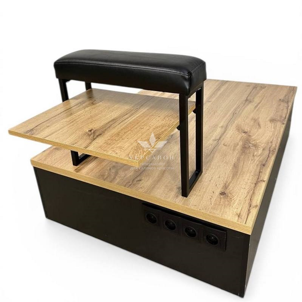 Подставка для педикюра с полочкой DОD-02g