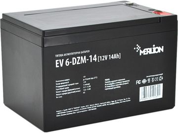 Тягова акумуляторна батарея Merlion EV 6-DZM-14 12V 14Ah M5 (YT10280)
