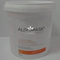 Альгінатна маска для обличчя із золотою олією Аргани Oriental Energizing Peel off mask Argan Oil, Algomask