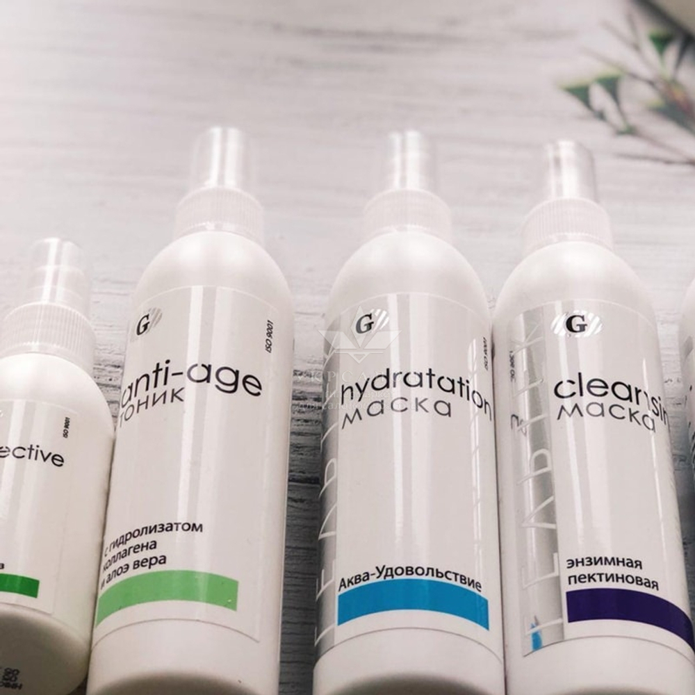 Тоник с гидролизатом коллагена и экстрактом Aloe Vera серии Anti-Age, Гельтек