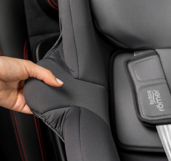 Автокресло детское Britax Römer Dualfix Plus с базой Isofix 0+/1 (0-20 кг)