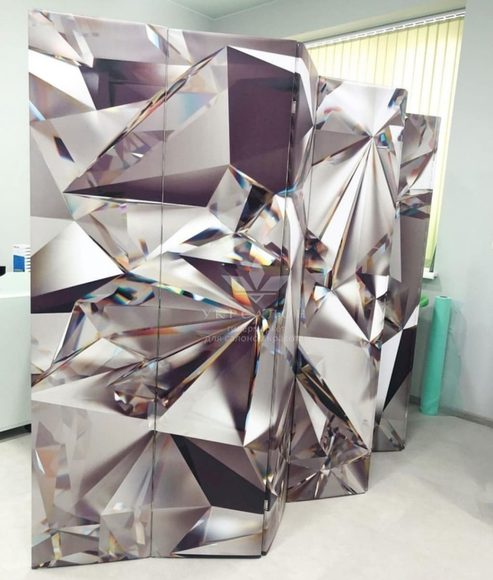 Ширма 3d Кристали