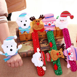 Браслет клипса Новогодний Санта