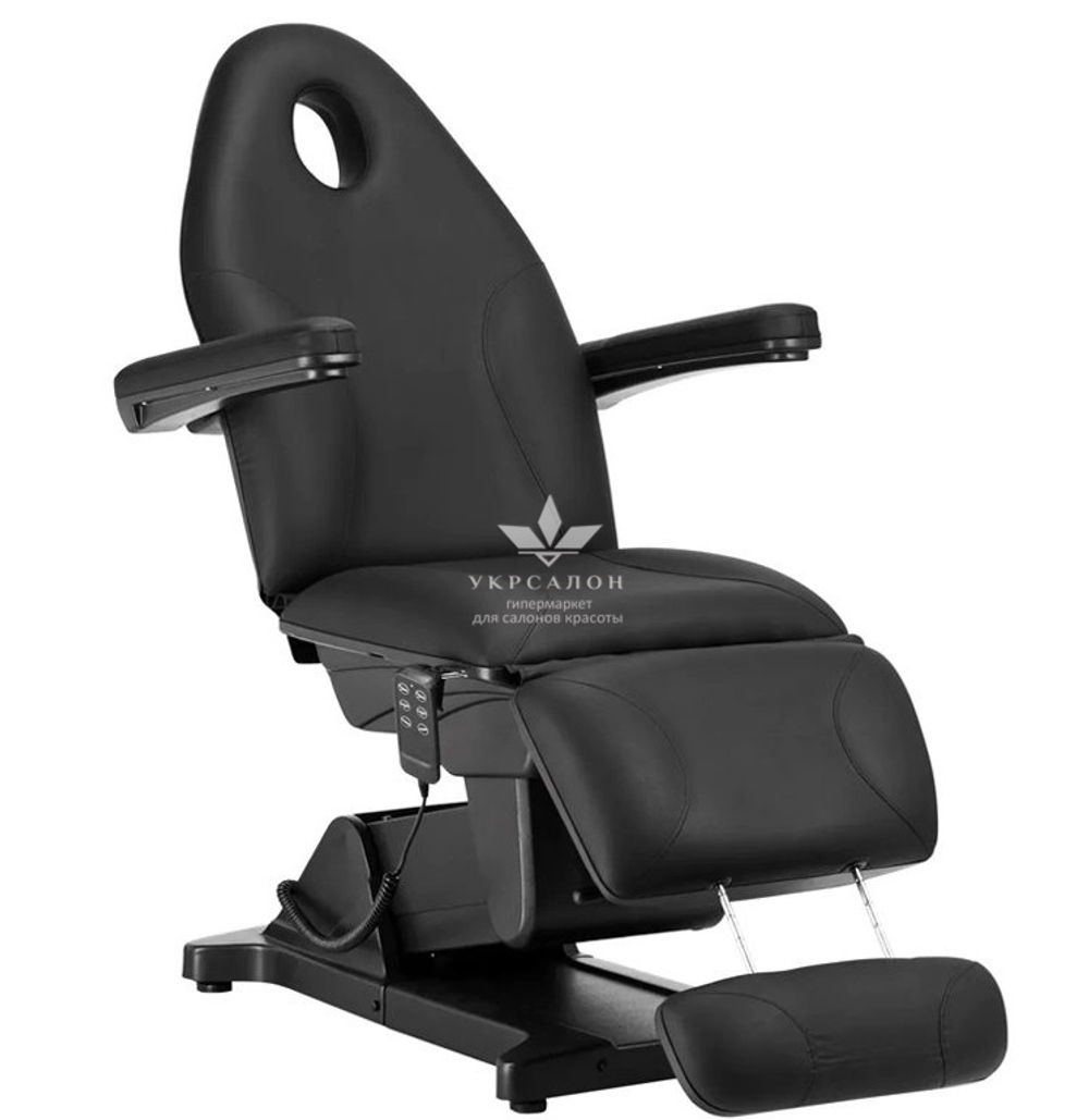 Кушетка косметологічна електрична BeautyOne Sillon Basic (3 мотори), чорна