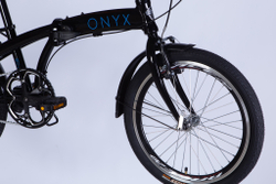 Велосипед складний алюмінієвий 20 дюймів Dorozhnik Onyx PH 2025, з багажником, рама 10.5"
