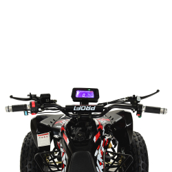 Детский/подростковый квадроцикл на аккумуляторе Prof1 Hiper 48км/ч 1500W (MP3) дифференциал