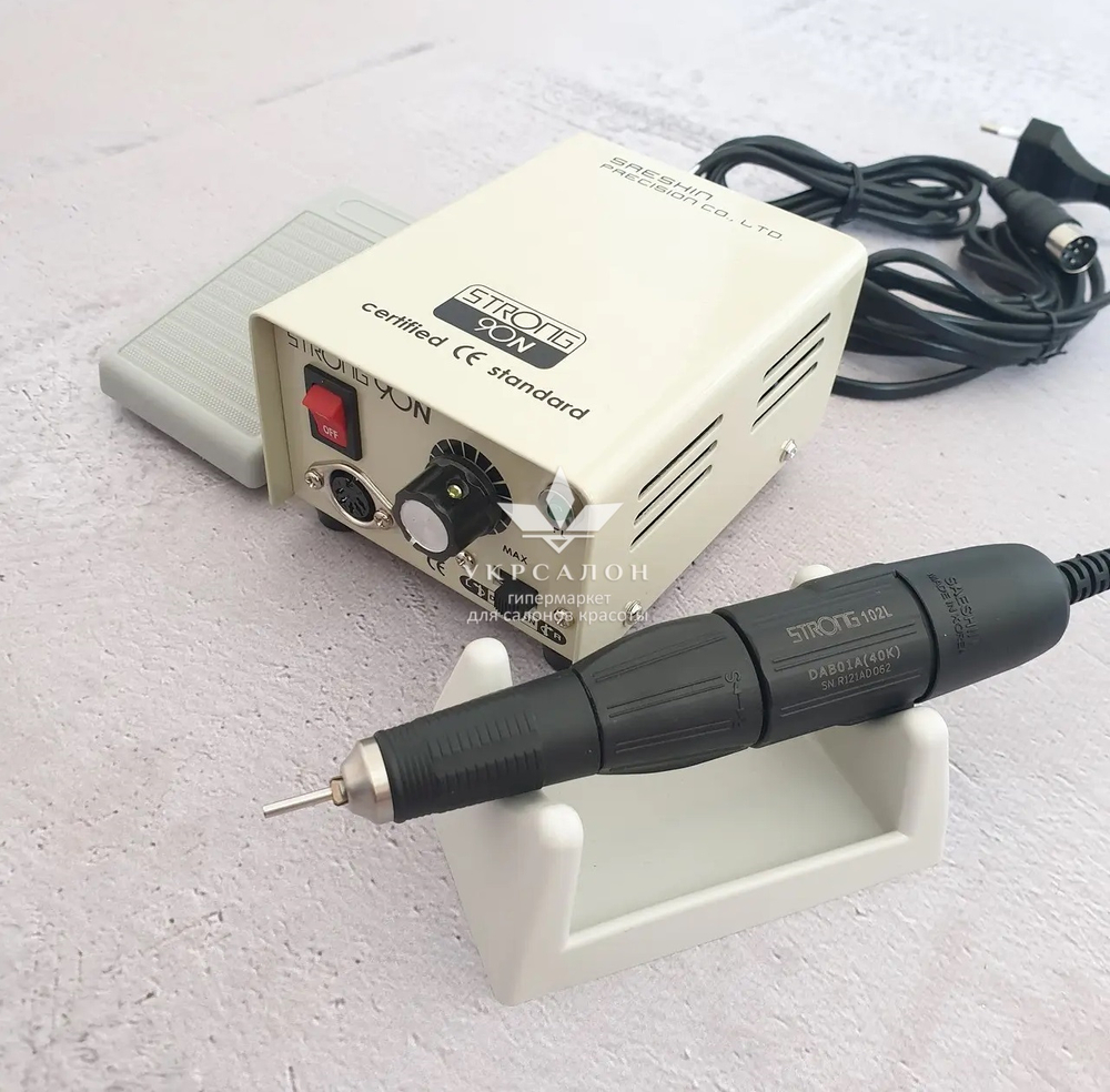 Фрезер для манікюру і педикюру Strong 90n/102L (оригінал)