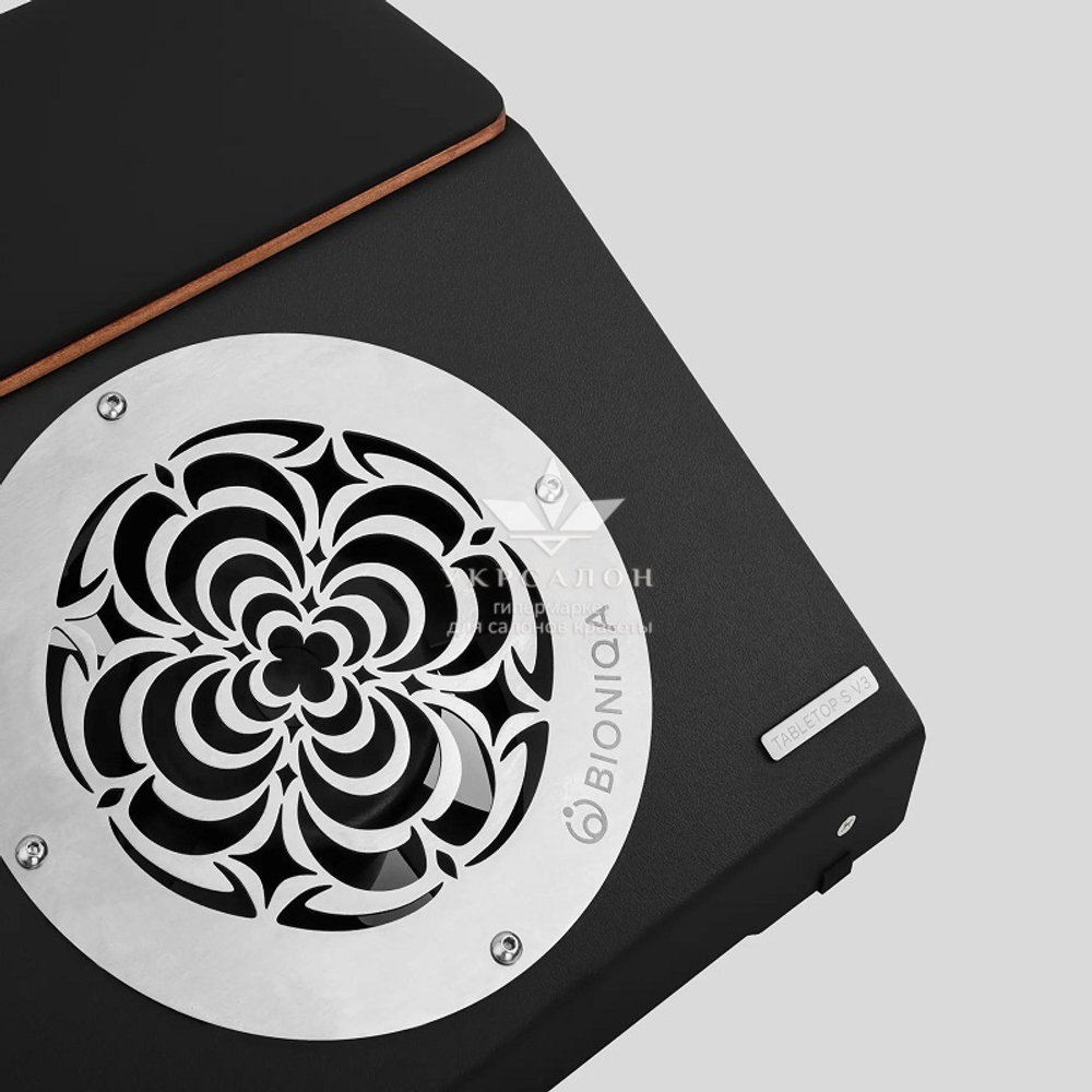 Настольная вытяжка для маникюра Bioniqa Tabletop S V3 Black