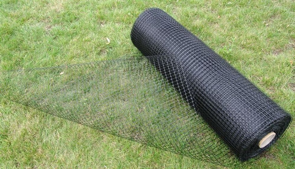 Сетка от кротов. Вольерная 1х50м. ячейка 12х14мм.
