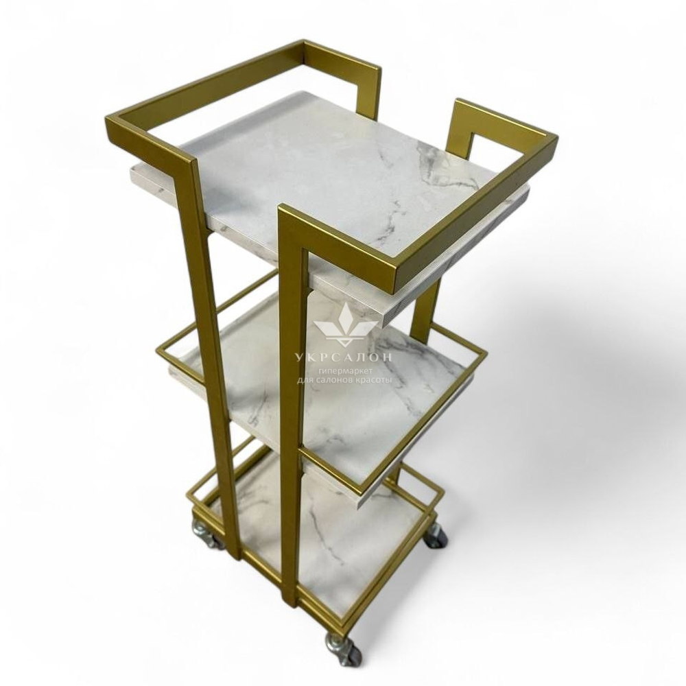 Косметологічний візок Mark 07 Gold ДСП