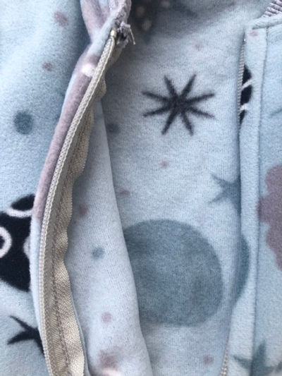 Комбінезон (ромпер) "Сяйво", фліс ТМ "P4"