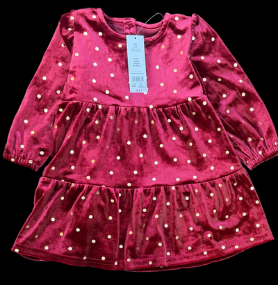 Сукня, велюр ТМ "George" (86-92 см)