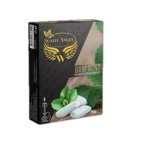 Тютюн White Angel Gum Mint (М'ята Жуйка) 50г Термін придатності закінчився