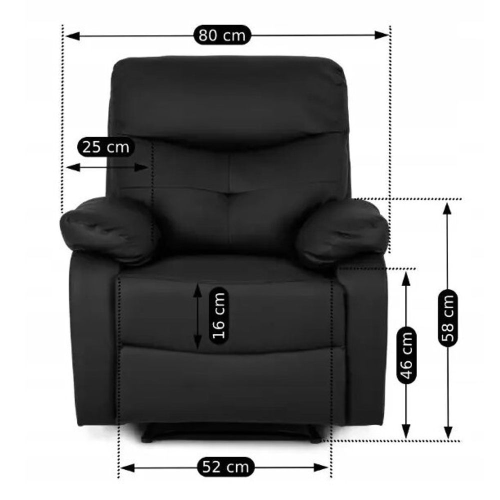 Педикюрное массажное кресло реклайнер Stark