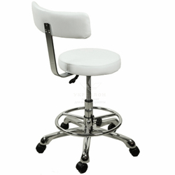 Стільчик майстра зі спинкою на пневматику ZD-2116