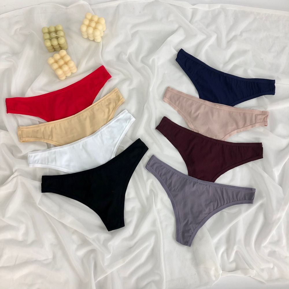 Стрінги класичні в рубчик