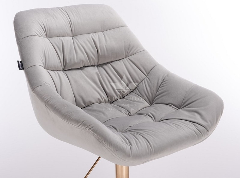 Стільчик майстра Relax velor gold