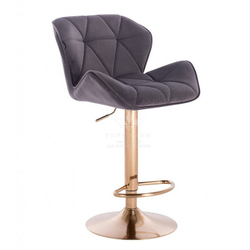 Стільчик для візажу Paris Velor gold