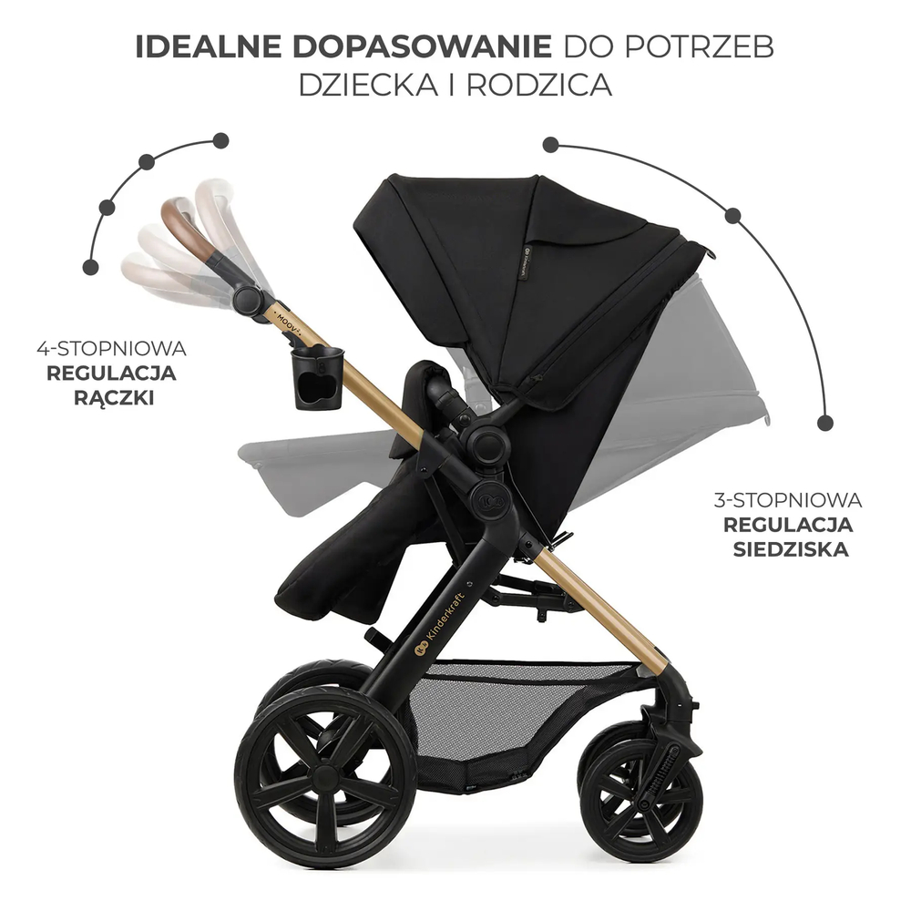 Универсальная коляска 3 в 1 Kinderkraft Esme