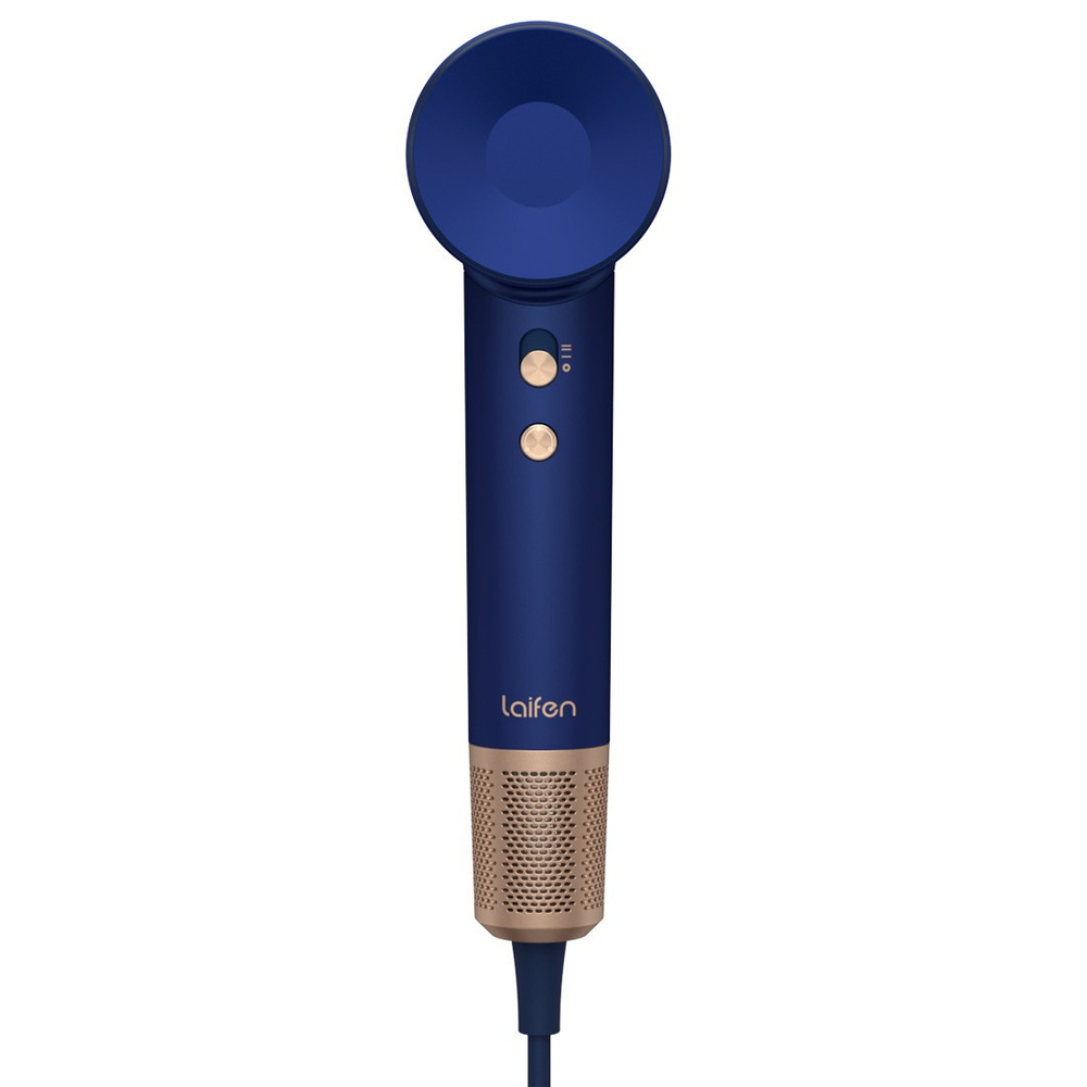 Комплект фен Laifen Swift Premium профессиональный с сумкой, 2 насадки, синий