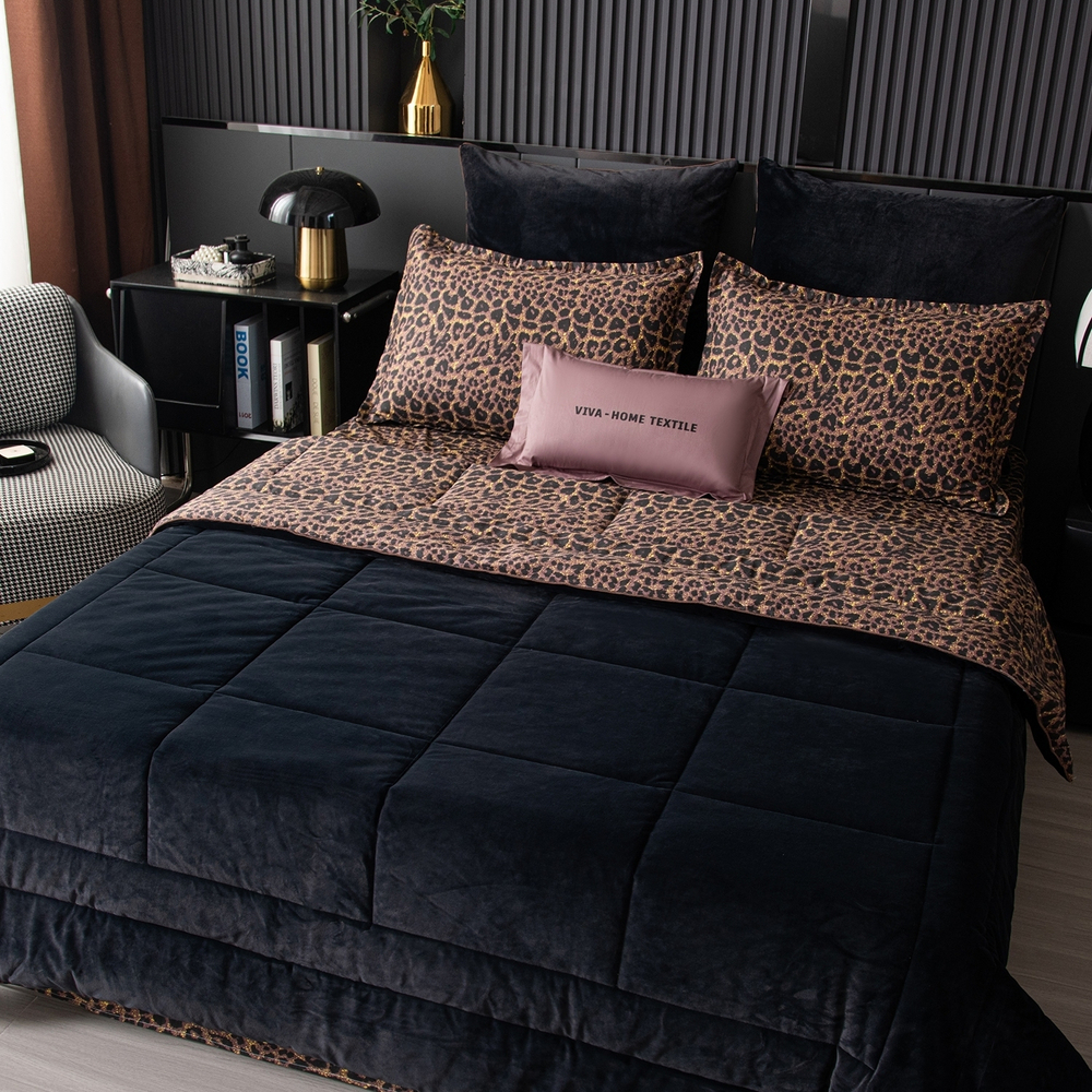 Комплект постельного белья Сатин Velouria Luxe с Одеялом VL004