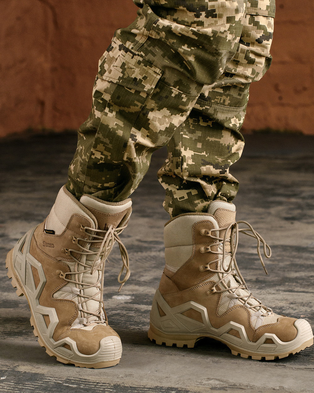 Черевики тактичні кольору койот чоловічі (арт. 8062200202)