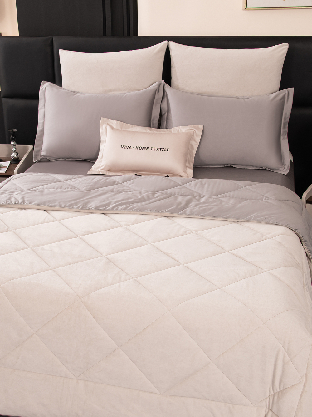 Комплект постельного белья Сатин Velvet Premium с Одеялом VP010