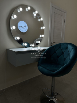 Стульчик для визажа Asti Star Velor