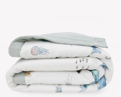 Детское одеяло русалки