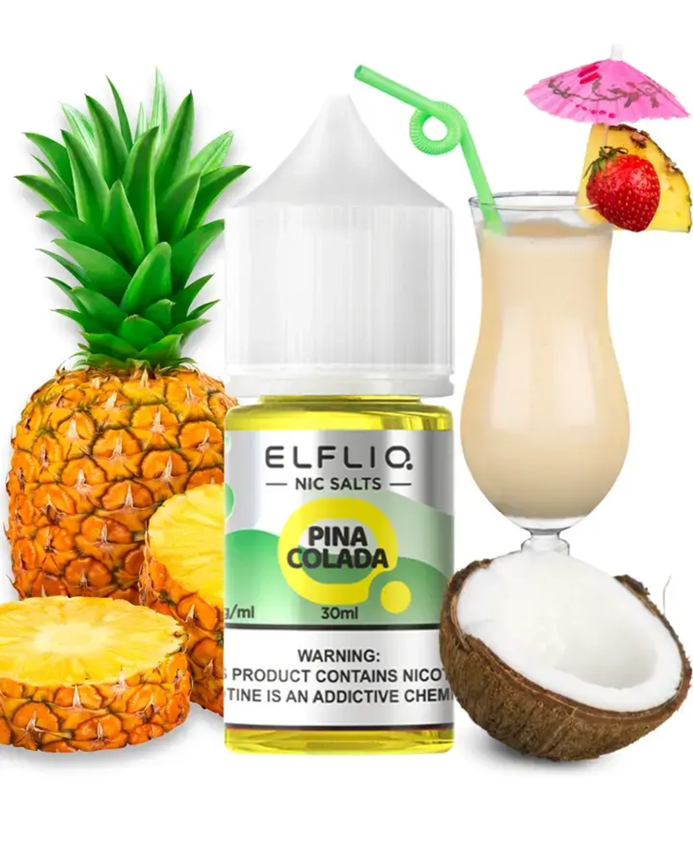 Жидкость ELFLIQ Pina Colada (Ельфлик Пина Колада) 30 мл/5%